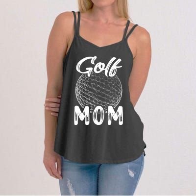 Golf Mom Wo Golfer Golf Ball Player Family Matching Set Women's Strappy Tank