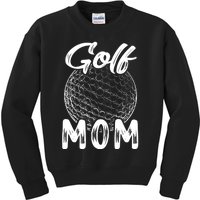 Golf Mom Wo Golfer Golf Ball Player Family Matching Set Kids Sweatshirt