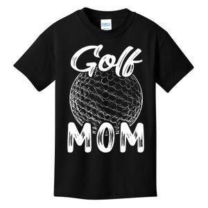 Golf Mom Wo Golfer Golf Ball Player Family Matching Set Kids T-Shirt