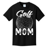 Golf Mom Wo Golfer Golf Ball Player Family Matching Set Kids T-Shirt