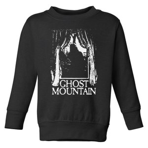 Ghost Mountain Window Black Toddler Sweatshirt