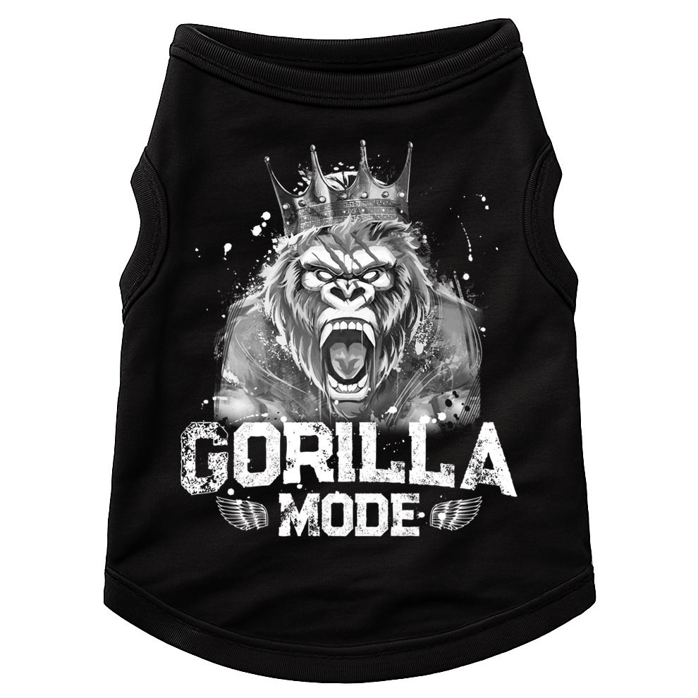 Gorilla Mode Workout Gym Success Fitness King Beast Gift Doggie Tank