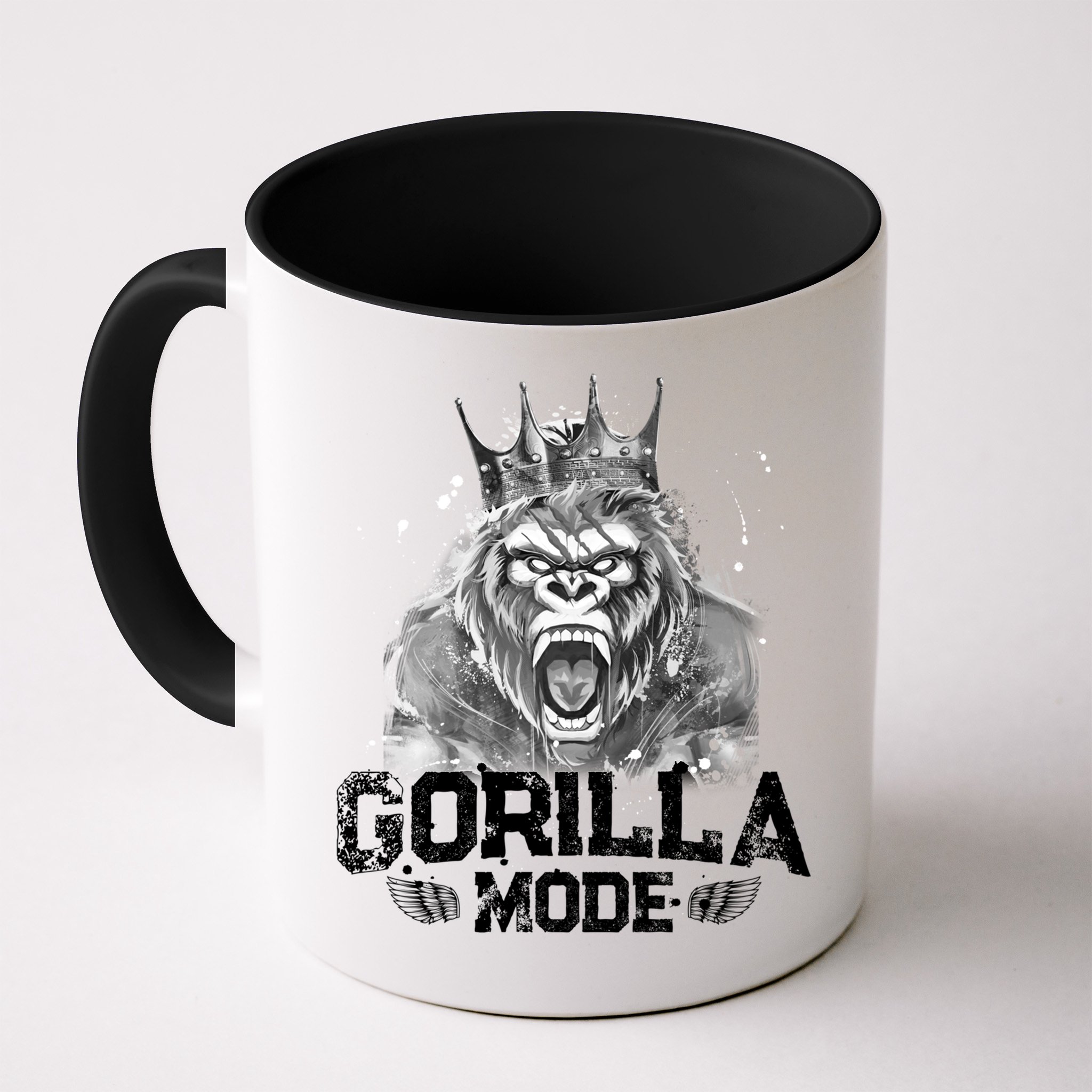 Gorilla Mode Workout Gym Success Fitness King Beast Gift Mug