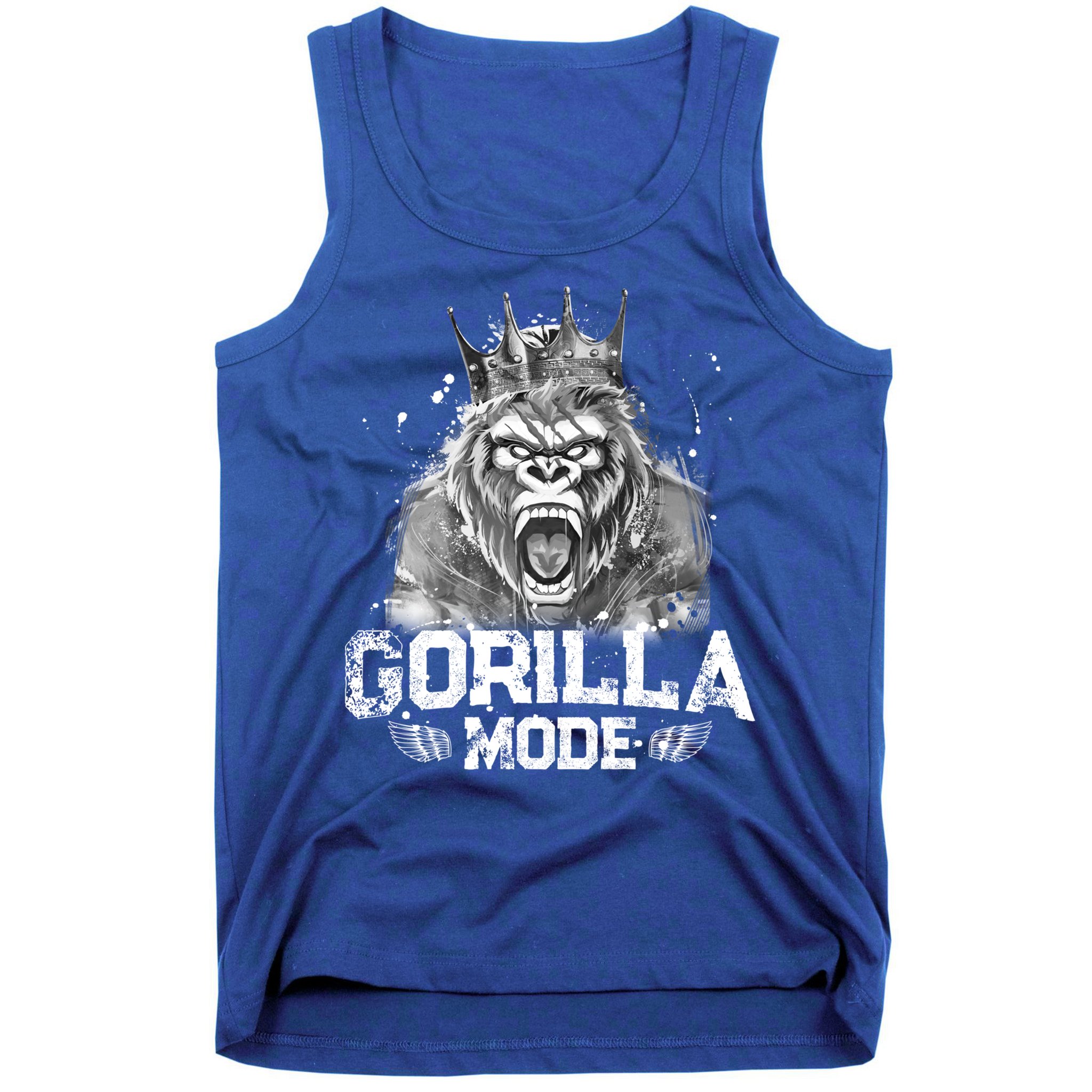 Gorilla Mode Workout Gym Success Fitness King Beast Gift Tank Top