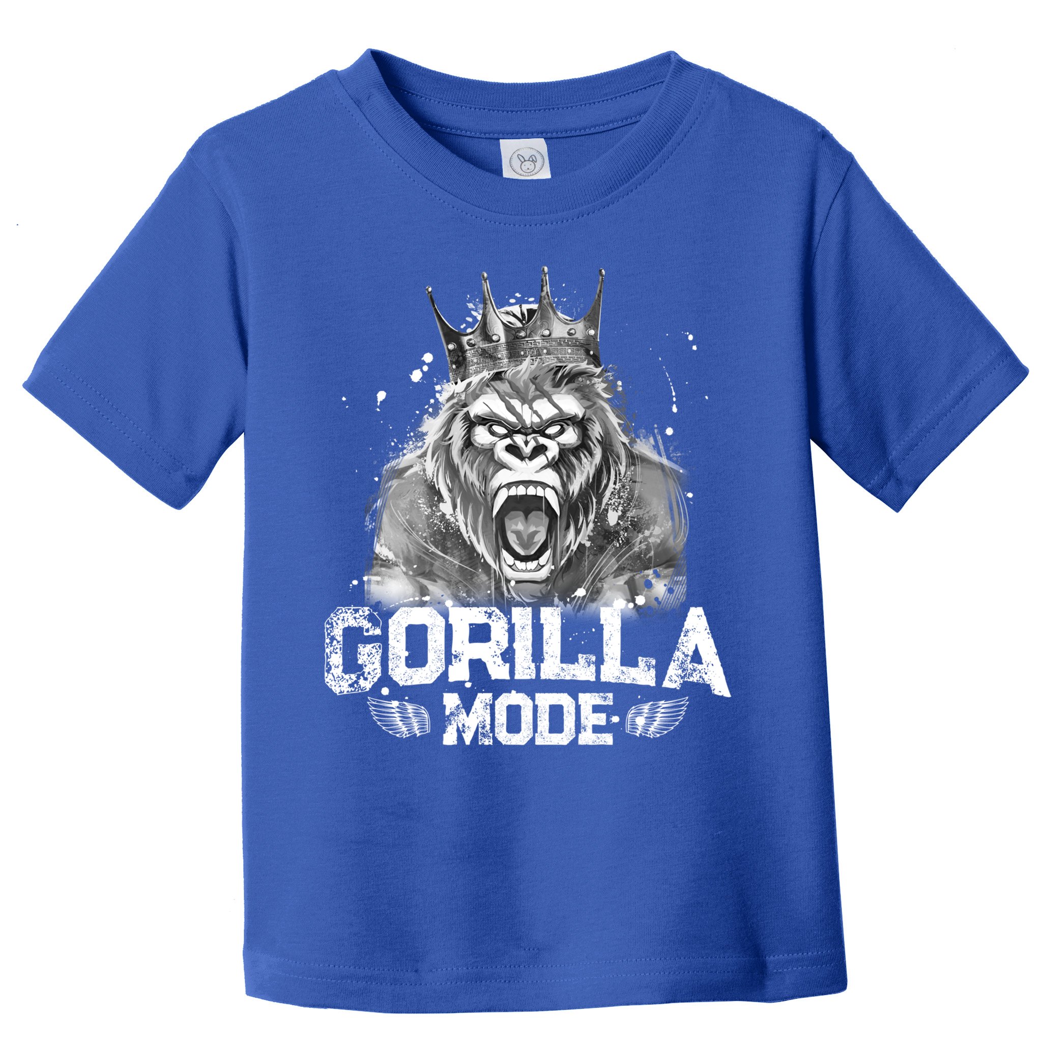 Gorilla Mode Workout Gym Success Fitness King Beast Gift Toddler T-Shirt