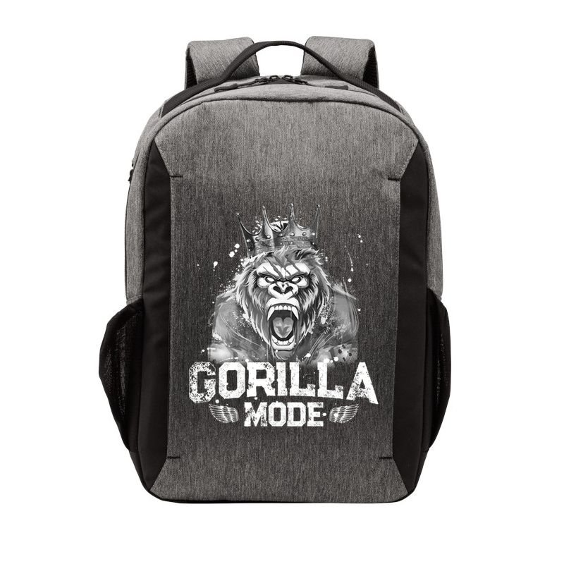 Gorilla Mode Workout Gym Success Fitness King Beast Gift Vector Backpack