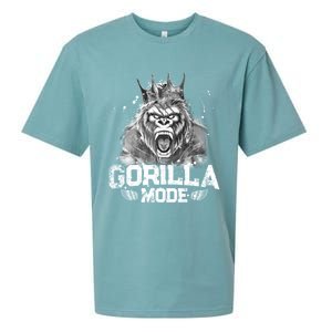 Gorilla Mode Workout Gym Success Fitness King Beast Gift Sueded Cloud Jersey T-Shirt