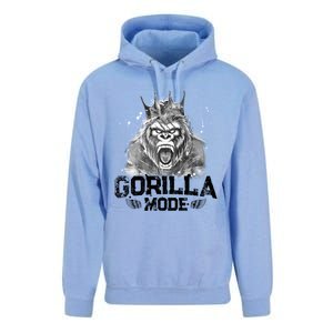 Gorilla Mode Workout Gym Success Fitness King Beast Gift Unisex Surf Hoodie