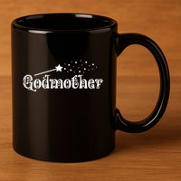 Godmother Magic Wand 11oz C Handle Ceramic Mug