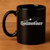 Godmother Magic Wand 11oz C Handle Ceramic Mug