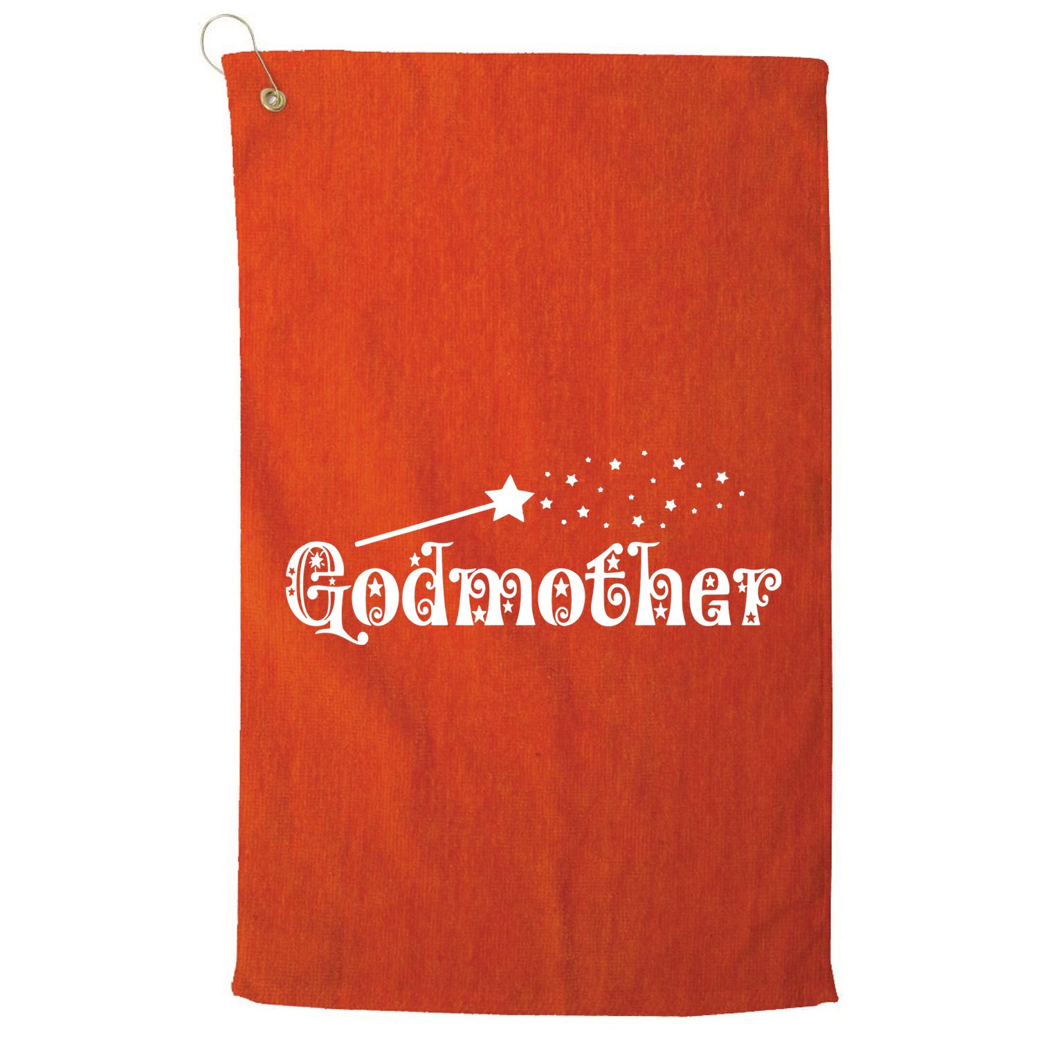 Godmother Magic Wand Golf Towel