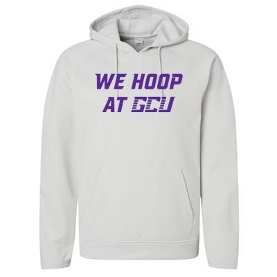 Gcu Mbb We Hoop At Gcu Performance Fleece Hoodie