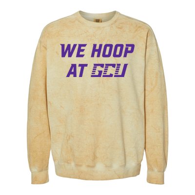 Gcu Mbb We Hoop At Gcu Colorblast Crewneck Sweatshirt