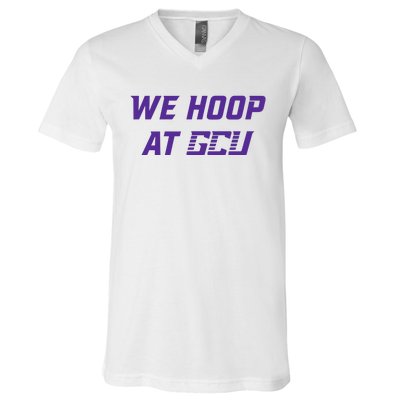 Gcu Mbb We Hoop At Gcu V-Neck T-Shirt