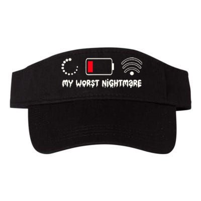 Gaming My Worst Nightmare Gamer Valucap Bio-Washed Visor