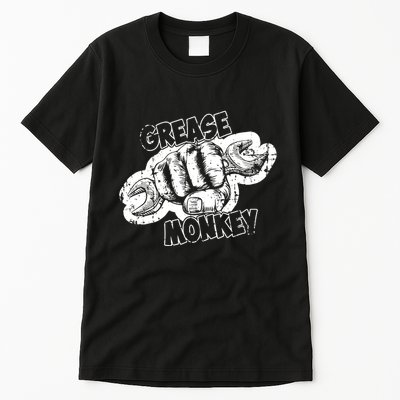 Grease Monkey Wrench Auto Mechanics Tall T-Shirt