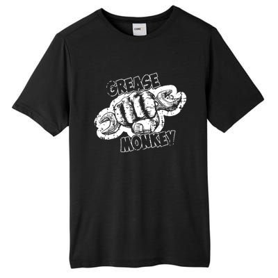 Grease Monkey Wrench Auto Mechanics Tall Fusion ChromaSoft Performance T-Shirt