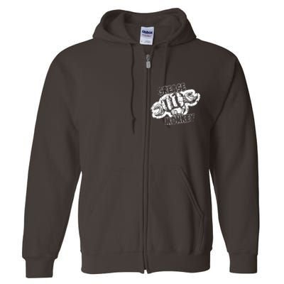 Grease Monkey Wrench Auto Mechanics Full Zip Hoodie