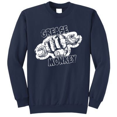 Grease Monkey Wrench Auto Mechanics Sweatshirt