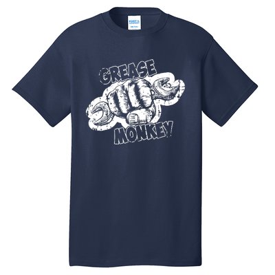 Grease Monkey Wrench Auto Mechanics Tall T-Shirt