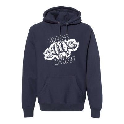 Grease Monkey Wrench Auto Mechanics Premium Hoodie