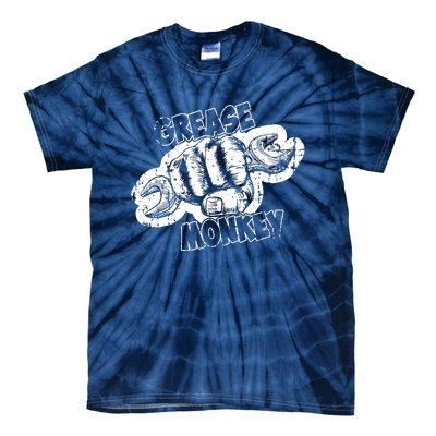 Grease Monkey Wrench Auto Mechanics Tie-Dye T-Shirt