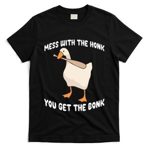 Goose Mess With The Honk You Get The Bonk T-Shirt