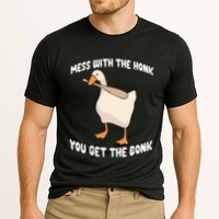 Goose Mess With The Honk You Get The Bonk Performance Shirt