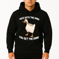 Goose Mess With The Honk You Get The Bonk Hoodie