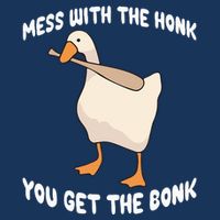 Goose Mess With The Honk You Get The Bonk Infant Baby Jersey Bodysuit
