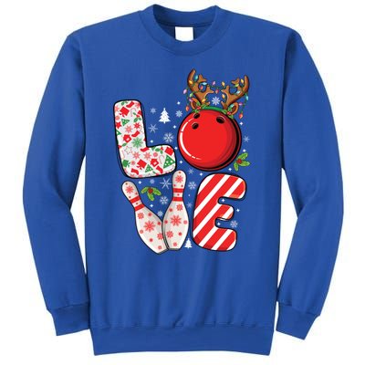 Group Matching Xmas Bowling Ball And Pins Christmas Bowling Gift Sweatshirt