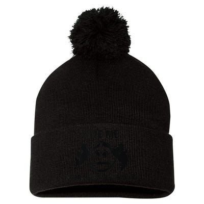 Give Me Your Service Weapon Pom Pom 12in Knit Beanie