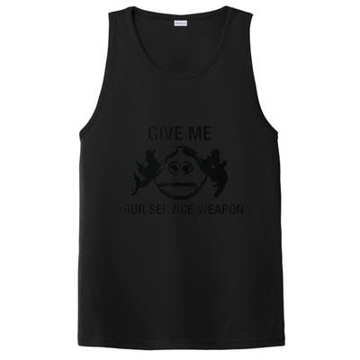 Give Me Your Service Weapon PosiCharge Competitor Tank