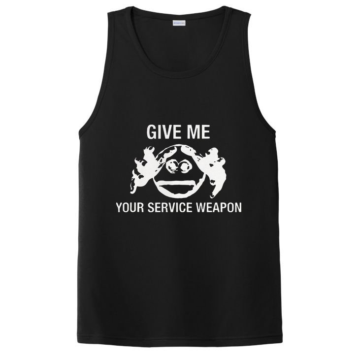 Give Me Your Service Weapon PosiCharge Competitor Tank