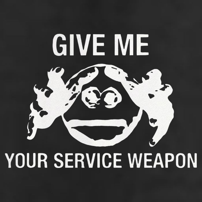 Give Me Your Service Weapon Golf Towel