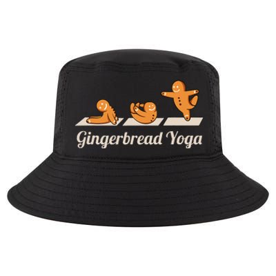 Gingerbread Man Yoga Funny Cute Fitness Christmas Cool Comfort Performance Bucket Hat