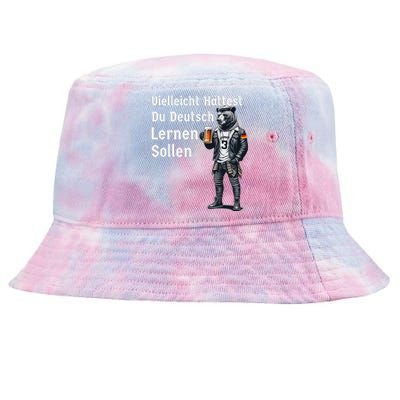 German Maybe You Should Have Learned German Tie-Dyed Bucket Hat