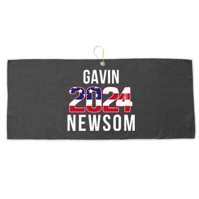 Gavin Newsom 2024 President Men Women Vote Gavin Newsom 2024 Large Microfiber Waffle Golf Towel