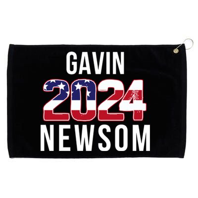 Gavin Newsom 2024 President Men Women Vote Gavin Newsom 2024 Grommeted Golf Towel