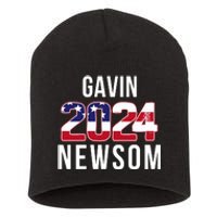 Gavin Newsom 2024 President Men Women Vote Gavin Newsom 2024 Short Acrylic Beanie