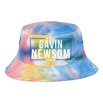 Gavin Newsom 2024 President Men Women Vote Gavin Newsom 2024 Tie Dye Newport Bucket Hat