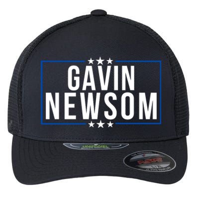 Gavin Newsom 2024 President Men Women Vote Gavin Newsom 2024 Flexfit Unipanel Trucker Cap