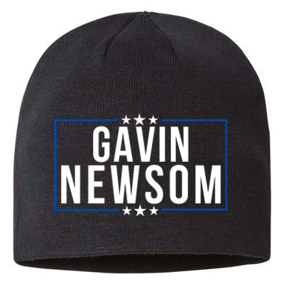 Gavin Newsom 2024 President Men Women Vote Gavin Newsom 2024 Sustainable Beanie