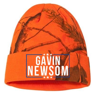 Gavin Newsom 2024 President Men Women Vote Gavin Newsom 2024 Kati Licensed 12" Camo Beanie