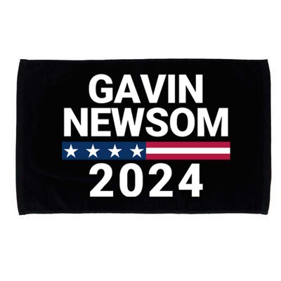 Gavin Newsom 2024 President Men Women Vote Gavin Newsom 2024 Microfiber Hand Towel