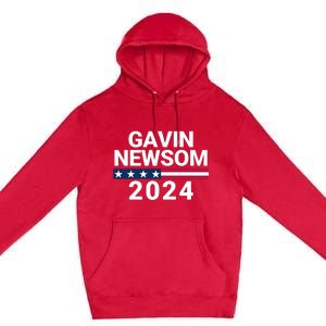 Gavin Newsom 2024 President Men Women Vote Gavin Newsom 2024 Premium Pullover Hoodie