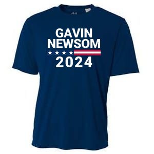 Gavin Newsom 2024 President Men Women Vote Gavin Newsom 2024 Cooling Performance Crew T-Shirt