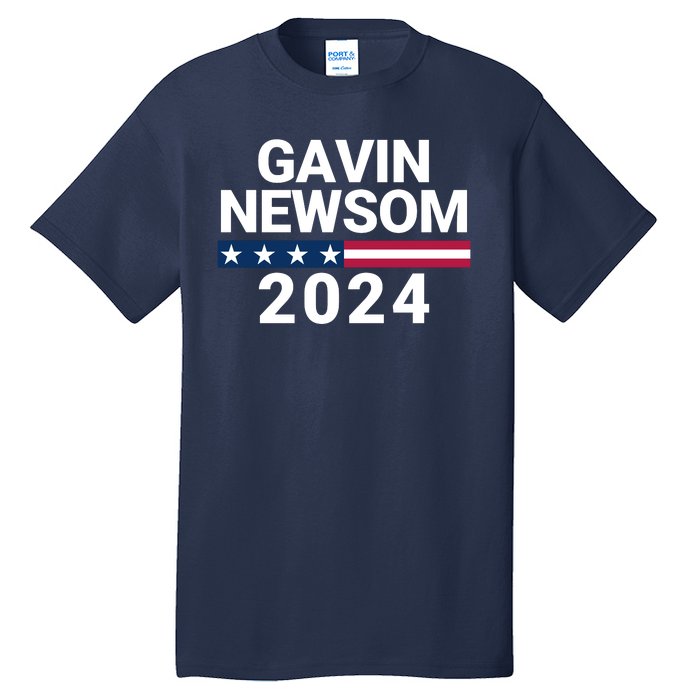 Gavin Newsom 2024 President Men Women Vote Gavin Newsom 2024 Tall T-Shirt