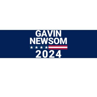 Gavin Newsom 2024 President Men Women Vote Gavin Newsom 2024 Bumper Sticker