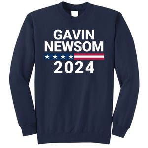 Gavin Newsom 2024 President Men Women Vote Gavin Newsom 2024 Tall Sweatshirt